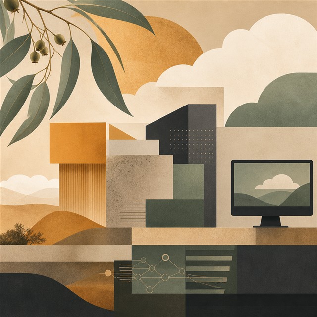 Abstract illustration for architecture leadership across environments